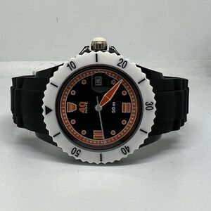 “49” Watch.  Quartz 40mm case. Silicone strap